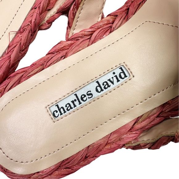 Charles David Woven Slip-On Sandals - Picture 7 of 12